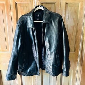 Men’s GAP Leather Jacket size M